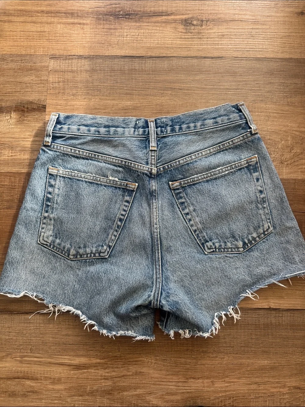 Agolde Parker Long Vintage Shorts 26